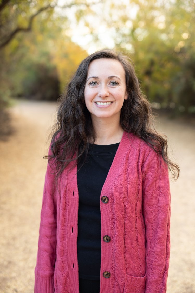 Corporate headshot on studio backdrop